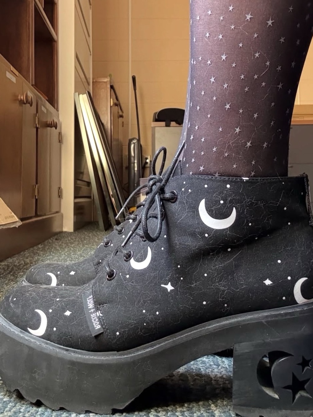 Rogue & Wolf Moondust Platform Boots